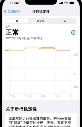 钦南iPhone手机维修如何在iPhone开启'步行稳定性通知'