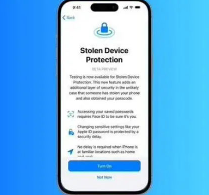 钦南苹果授权维修店分享被盗设备保护功能开启方法 