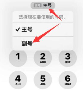 钦南苹果14维修店分享iPhone 14 Pro Max使用副卡打电话的方法 