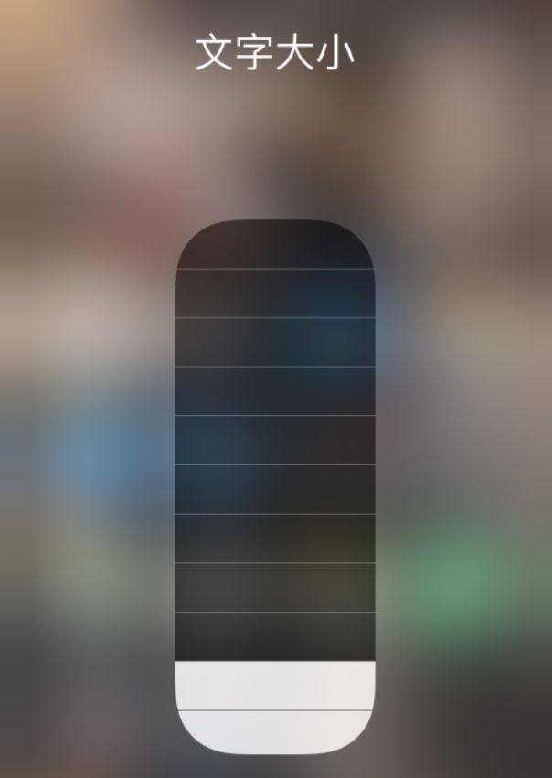 钦南苹果手机维修分享小技巧：在 iPhone 控制中心快速调节字体大小 