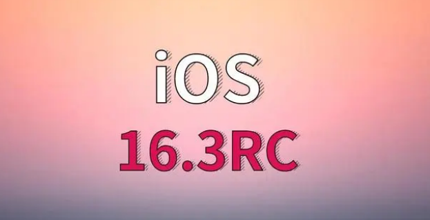 钦南苹果手机维修分享iOS 16.3 RC版升级_iOS 16.3 RC版一键刷机教程 